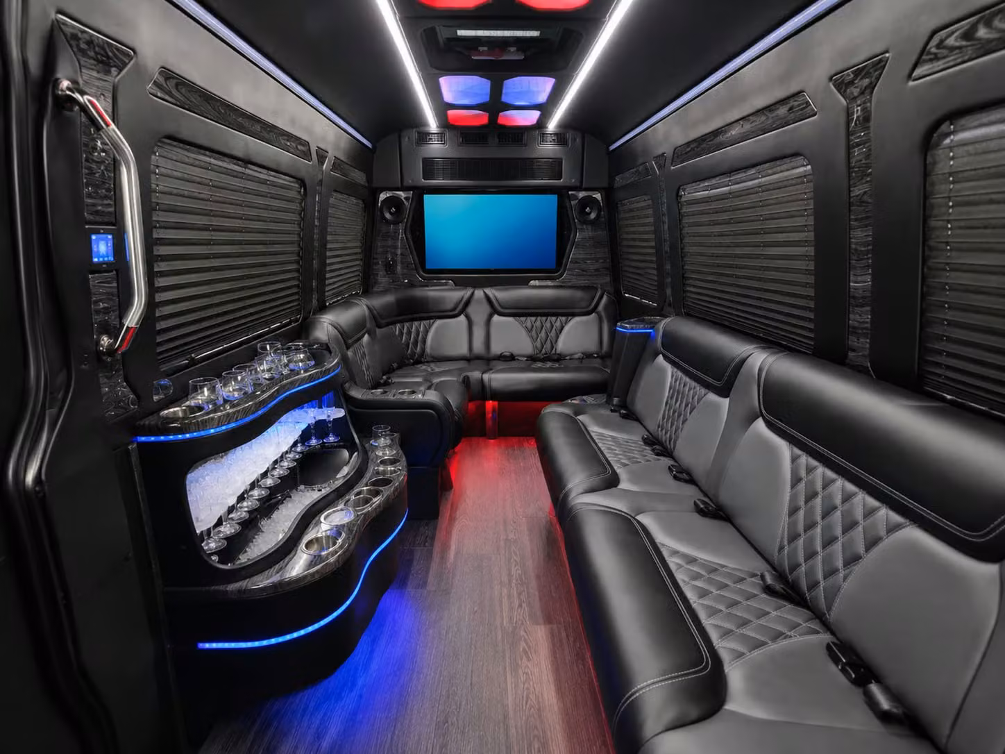 corporate groups and conference shuttles departing pomona have tons of options