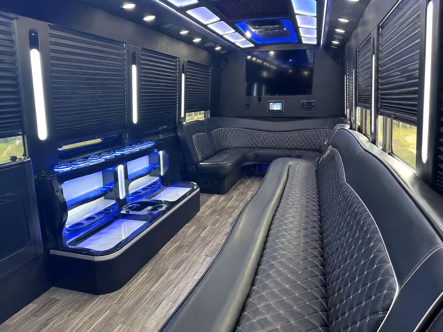 party buses for prom night in pomona are a must have for any group