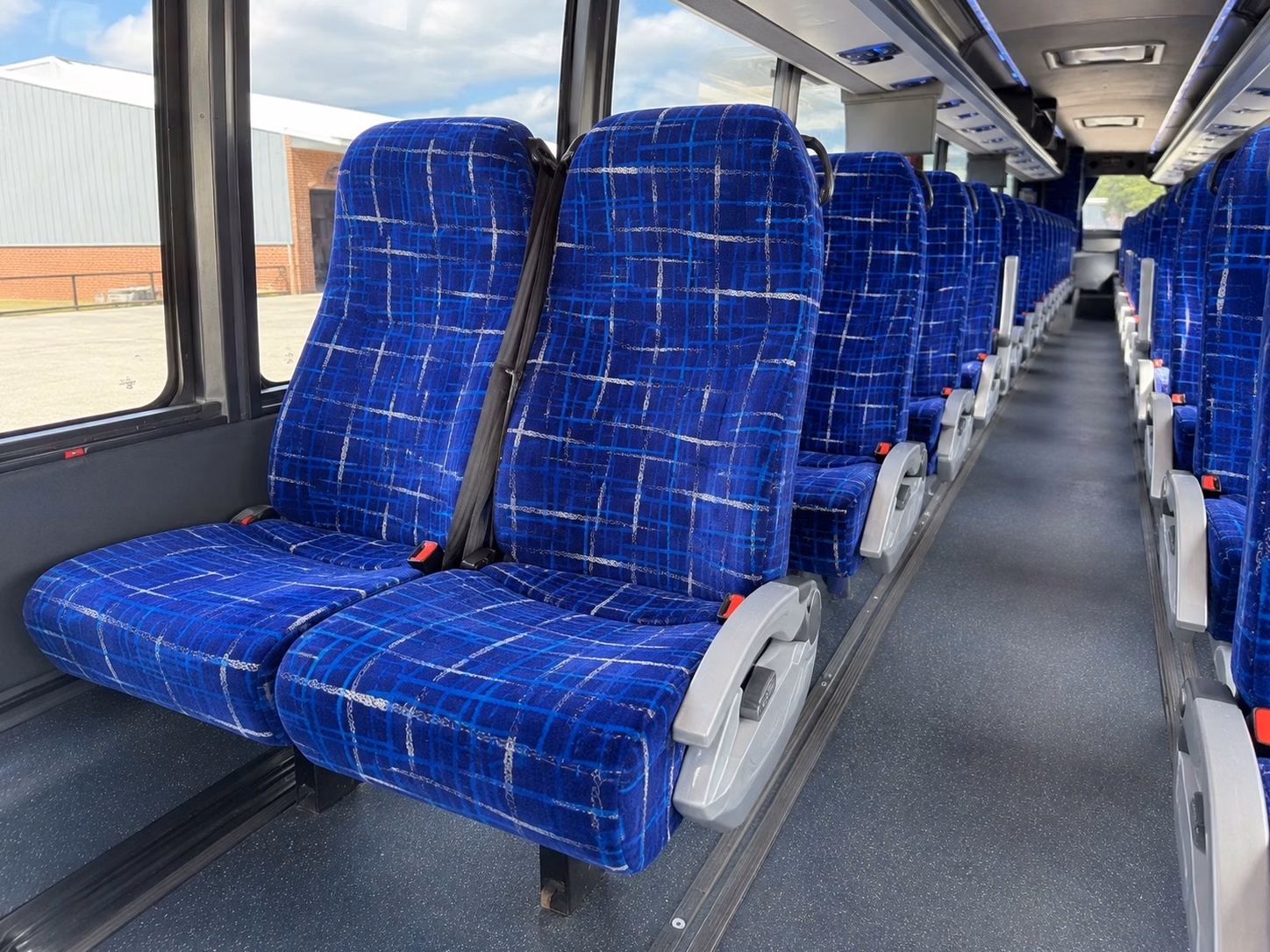 pomona charter bus interior