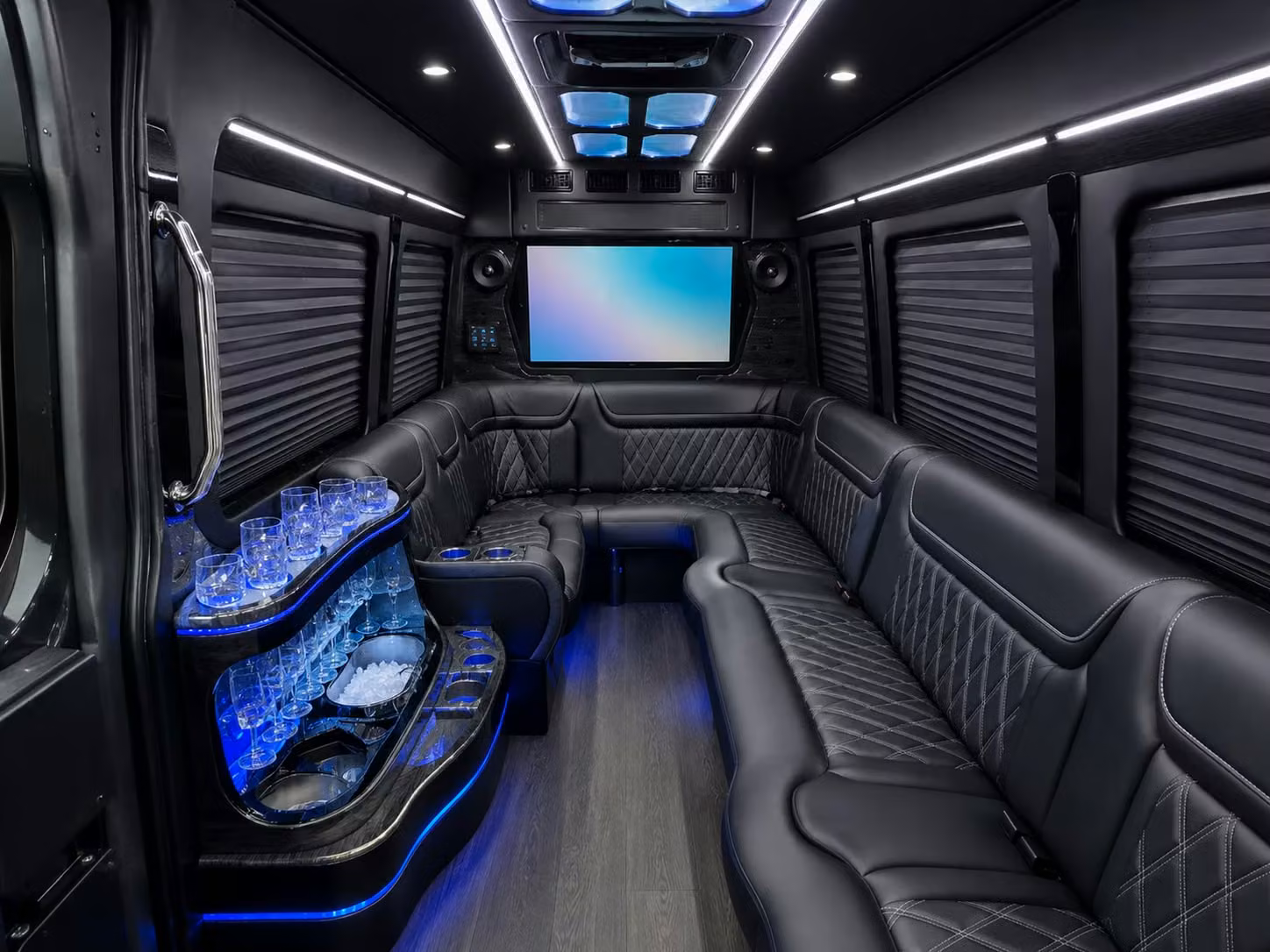 sprinter limousine inside