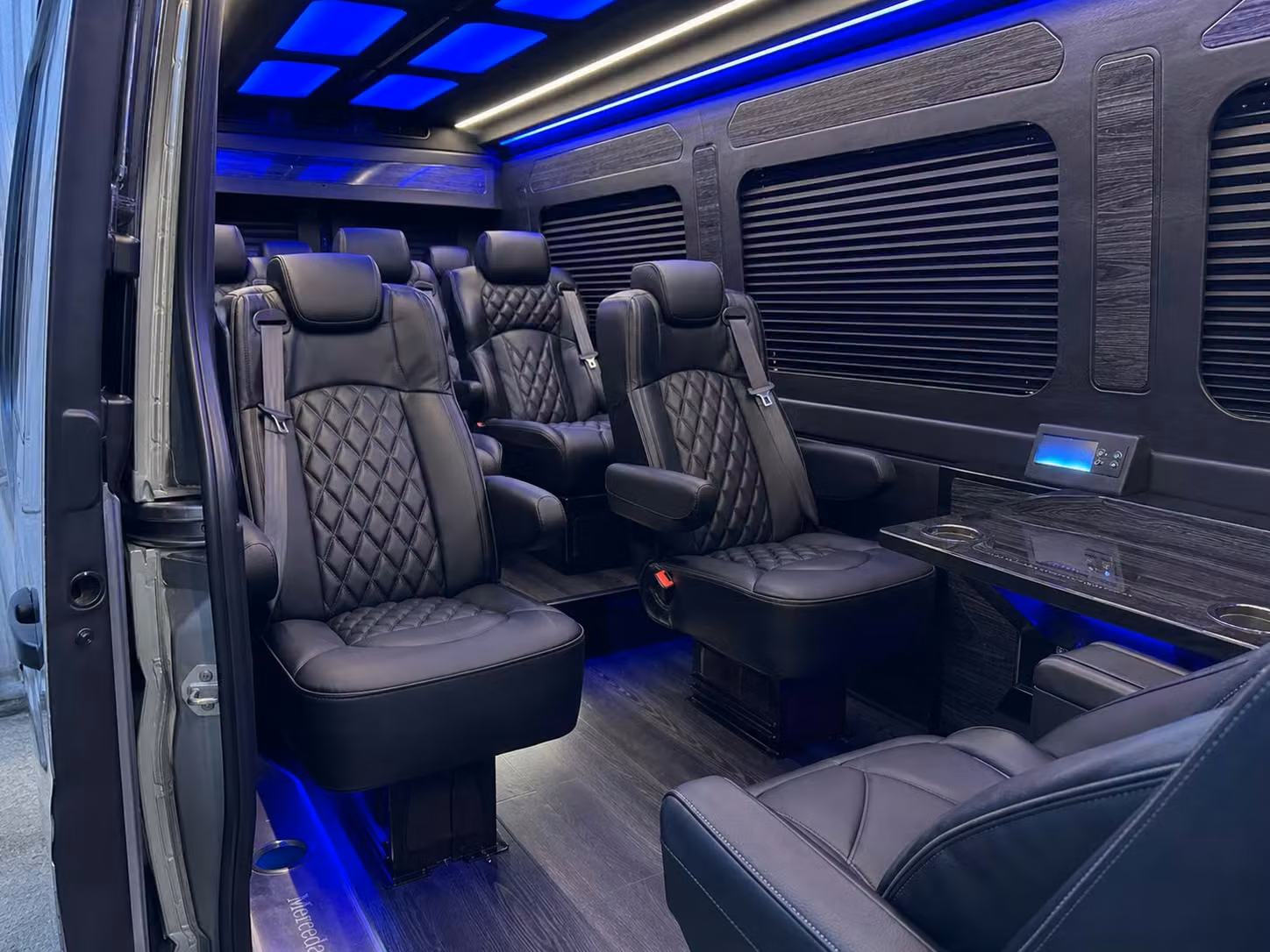 sprinter van transportation for groups and events across pomona